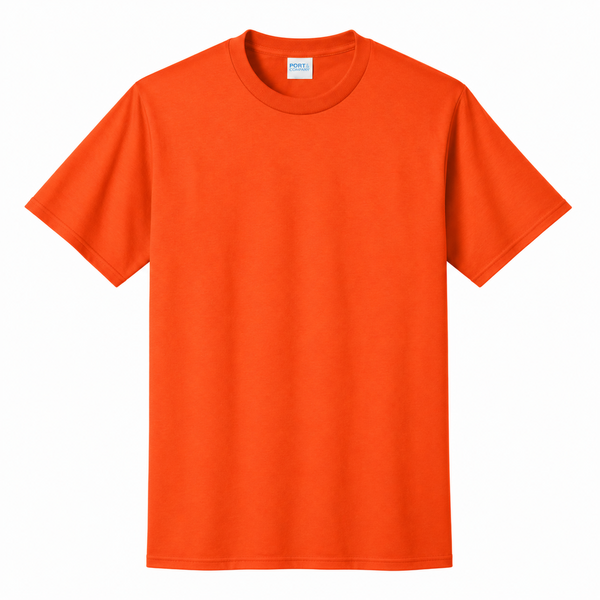 Orange restaurant workwear T-shirt