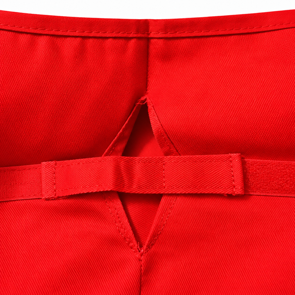 Red garrison chef hat for restaurant and fast-food 