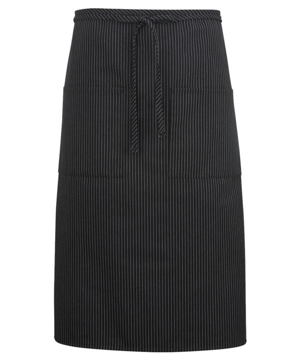 black stripe bistro apron, long bistro apron