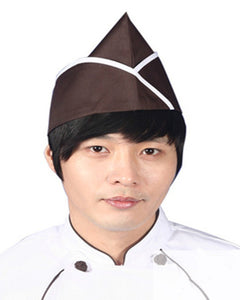 fast food server hat, pizza server hat, chef garrison hat