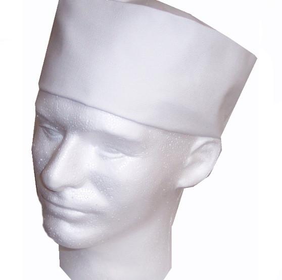 Chef Beanie Cap, white chef hat, chef skull hat, chef hat, culinary school chef hat