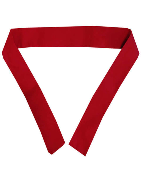 chef necktie, chef headband, red headband, red necktie