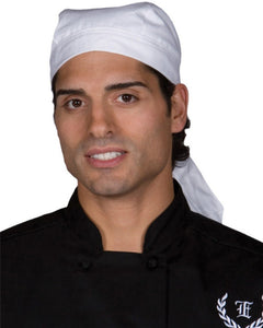 chef skull cap, skull cap, chef head wrap