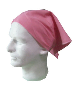 Pink head wrap, breast cancer awareness gift, event head wrap