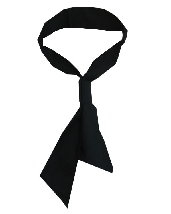 chef necktie, black necktie, necktie