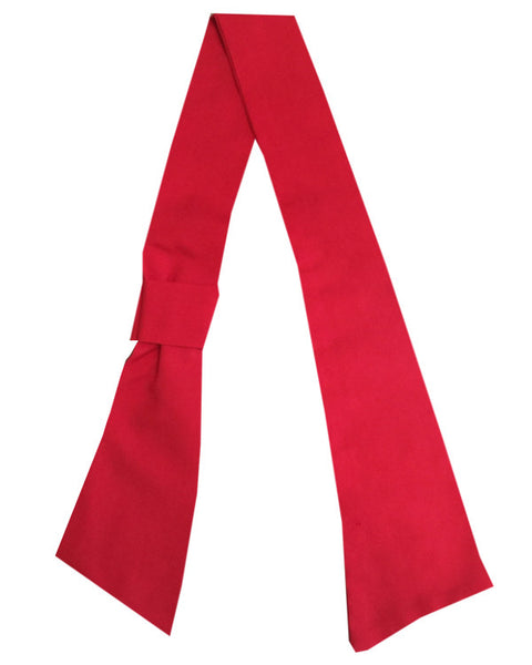 necktie with knot, necktie red