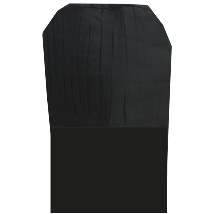 high-Quality fabric black chef tall hat, chef tall hat, chef pleated tall hats